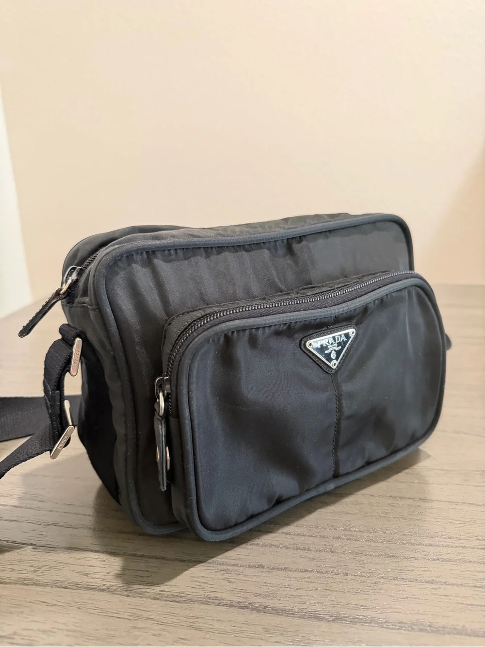 PRADA Black Small Crossbody Bag